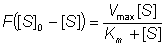 ([]0-[])=Vmax[S]/(Km+[S])