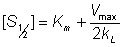 [S1/2] = Km + Vmax/2KL