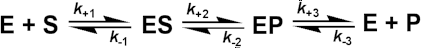 E + S =(k+1 forwards, k-1 backwards)= ES =(k+2 forwards, k-2 backwards)= EP =(k+3 forwards, k-3 backwards)= E + P