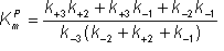 KmP =( k+3k+2 + k+3k-1 + k-2k-1)/( k-3(k-2 + k+2 +k-1))