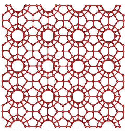 Clathrate-I crystal structure