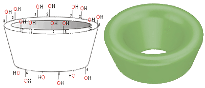 cyclodextrin shape
