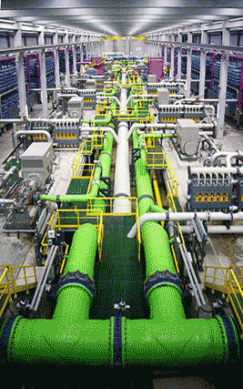 reverse osmosis desalination plant; from James Grellier
