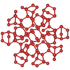 The icosahedral water cluster as made up from bicyclo-octamers