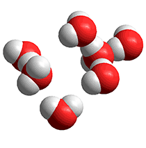 H2O, (H2O)2 and (H2O)4