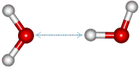 Translational vibration involving only the hydrogen bond and not the O-H covalent bond