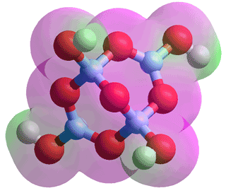 Tetraborate anion, [B4O5(OH)4]2-, as it occurs in 

crystalline borax