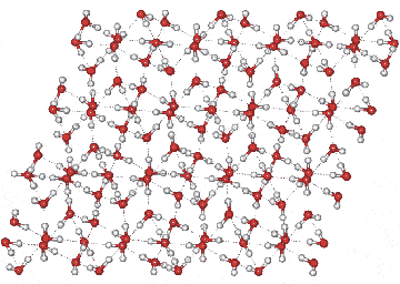 ice-five crystal; 2x2x2 unit cells