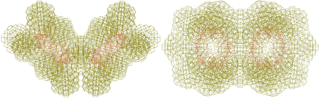 Hydrated dimers surrounded by their icosahedral clusters