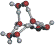 Bicyclo-octameric water cluster