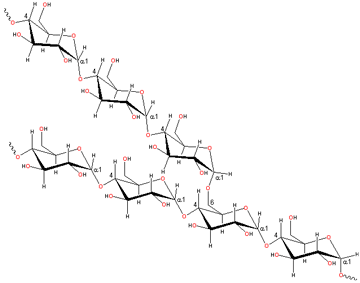 Part of a polysaccharide