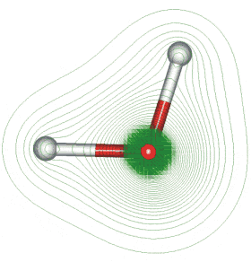 h2o atomic structure